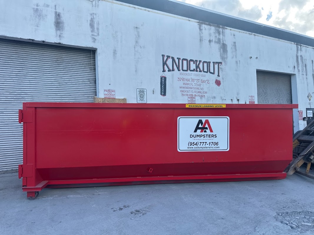 AA Dumpsters Inc dumpster rental