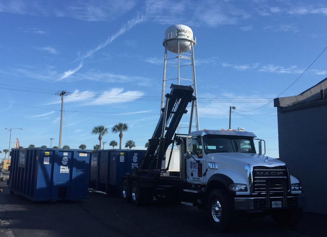 SteelSmith Recycling dumpster rental